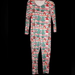 Women holiday Onesie Jumpsuit, with all over print